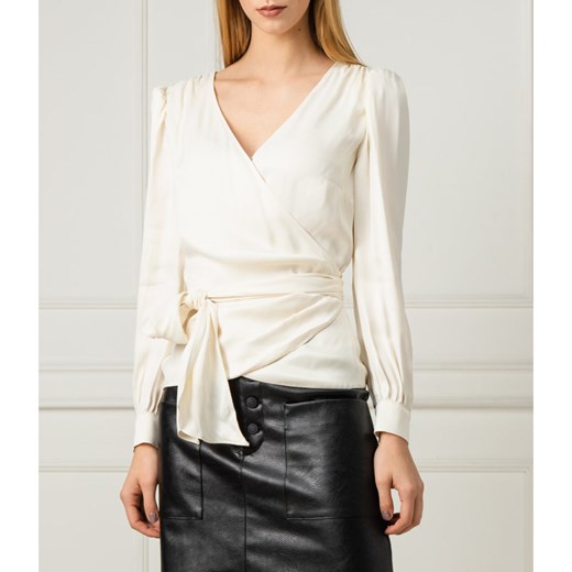 Michael Kors Satynowa bluzka | Slim Fit Michael Kors XS Gomez Fashion Store promocja
