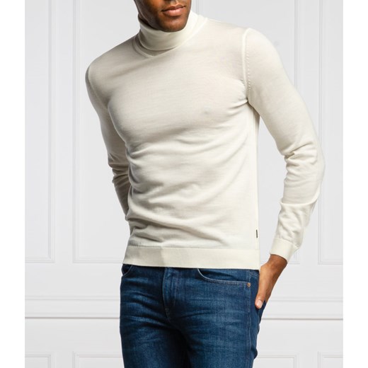 Boss Wełniany Golf Musso-P | Slim Fit XXL okazja Gomez Fashion Store