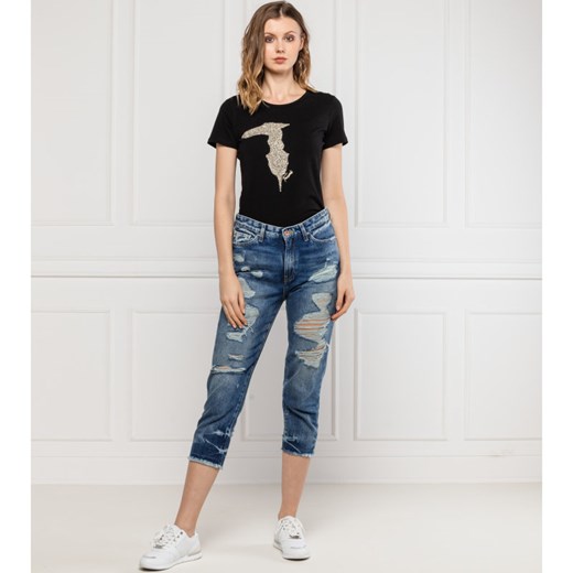 Trussardi Jeans T-shirt | Regular Fit Trussardi Jeans XS promocja Gomez Fashion Store