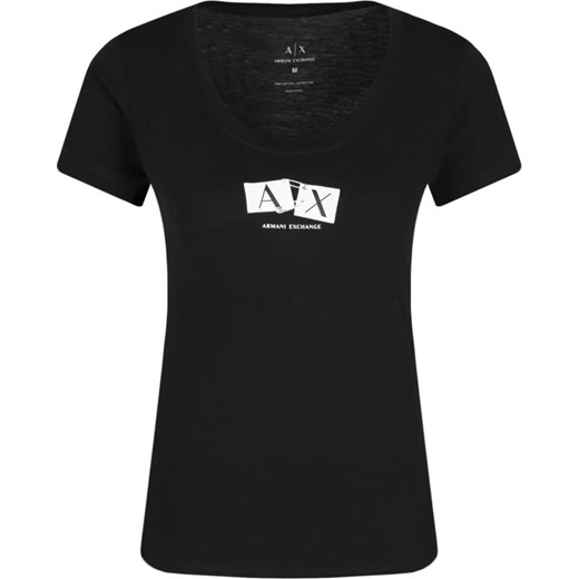 Armani Exchange T-shirt | Regular Fit | pima Armani Exchange M wyprzedaż Gomez Fashion Store