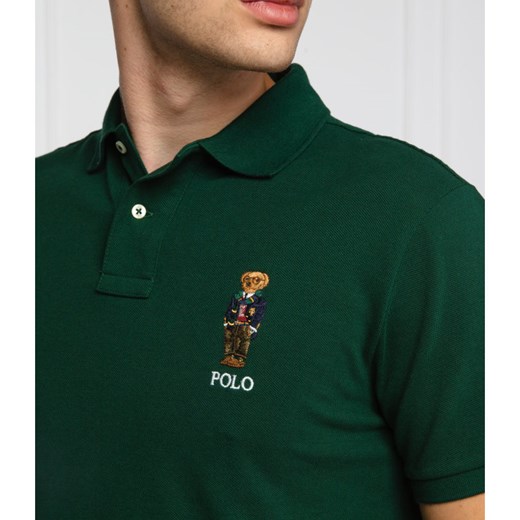 POLO RALPH LAUREN Polo | Custom slim fit | pique Polo Ralph Lauren S okazja Gomez Fashion Store