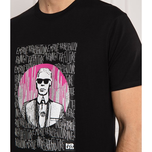 Karl Lagerfeld T-shirt Karl x endless | Regular Fit Karl Lagerfeld L wyprzedaż Gomez Fashion Store