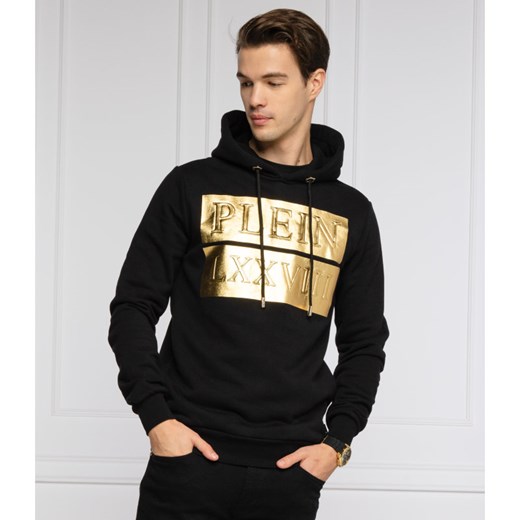 Philipp Plein Bluza Gold | Regular Fit XL wyprzedaż Gomez Fashion Store