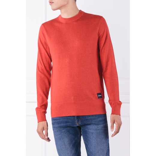 Calvin Klein Sweter | Regular Fit | z dodatkiem wełny Calvin Klein XXL wyprzedaż Gomez Fashion Store