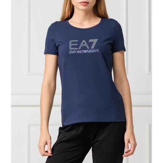 EA7 T-shirt | Slim Fit L Gomez Fashion Store wyprzedaż