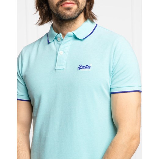Superdry Polo POOLSIDE | Regular Fit | pique Superdry XXL promocja Gomez Fashion Store