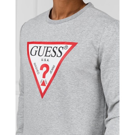 GUESS JEANS Bluza vin | Slim Fit XL wyprzedaż Gomez Fashion Store