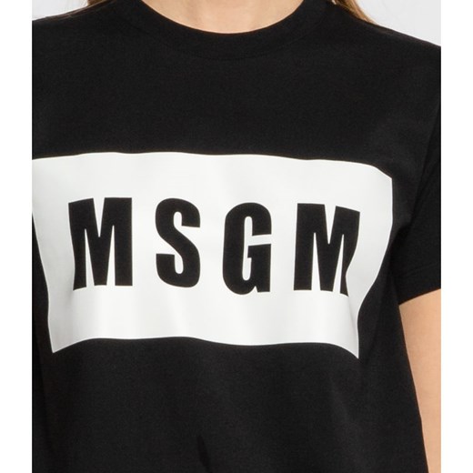 MSGM T-shirt | Regular Fit XS okazyjna cena Gomez Fashion Store