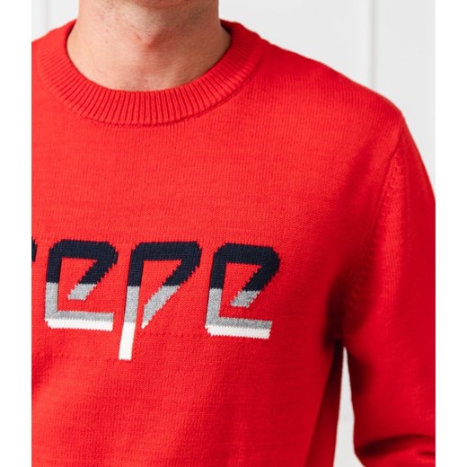 Pepe Jeans London Sweter LUIS | Regular Fit L promocja Gomez Fashion Store