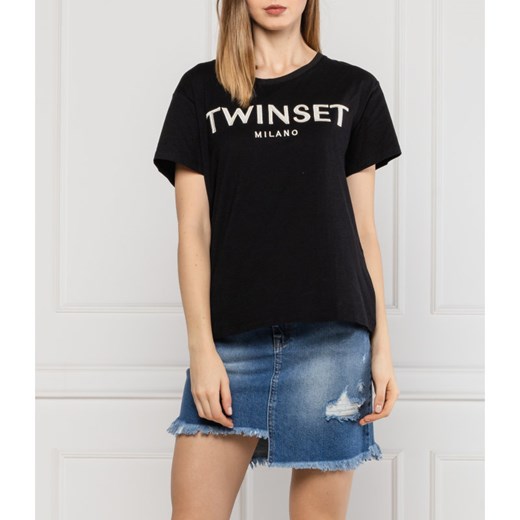 Twin-Set T-shirt | Regular Fit L wyprzedaż Gomez Fashion Store