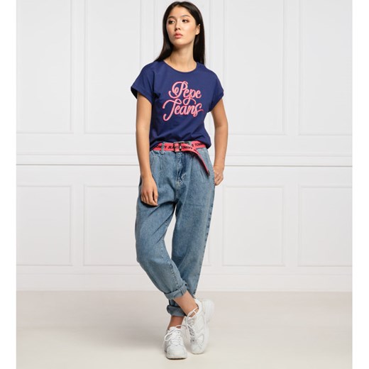 Pepe Jeans London T-shirt ALBERTA | Regular Fit S okazyjna cena Gomez Fashion Store