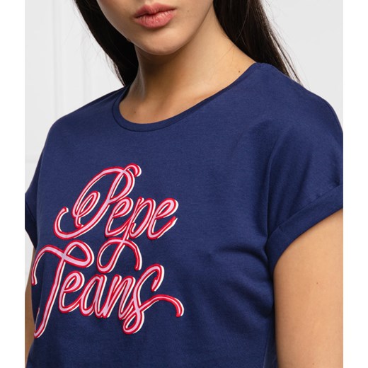 Pepe Jeans London T-shirt ALBERTA | Regular Fit L promocja Gomez Fashion Store