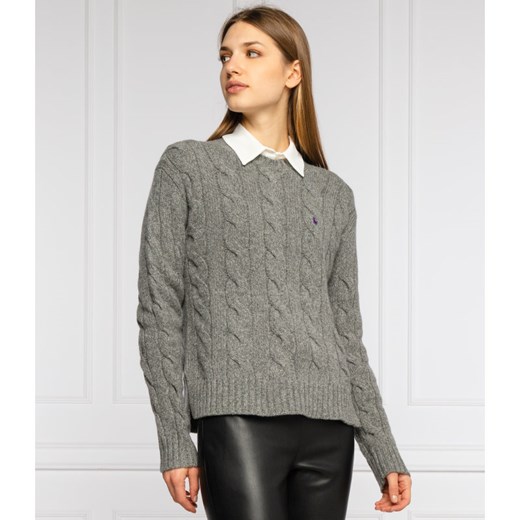 POLO RALPH LAUREN Wełniany sweter | Regular Fit | z dodatkiem kaszmiru Polo Ralph Lauren S okazyjna cena Gomez Fashion Store