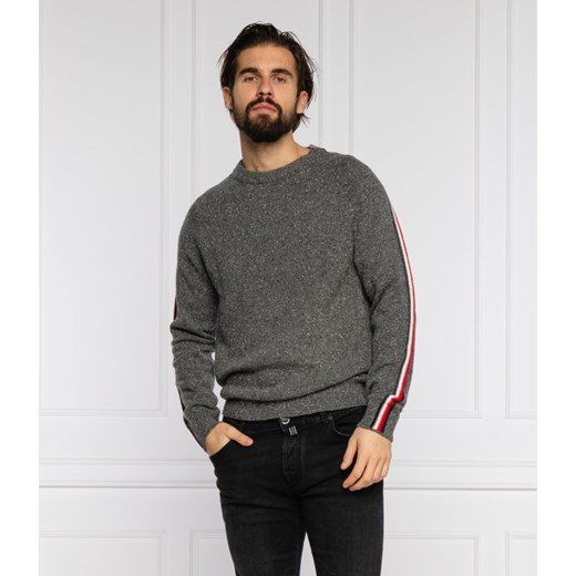 Tommy Tailored Wełniany sweter ICON DONEGAL | Regular Fit Tommy Tailored XL Gomez Fashion Store wyprzedaż