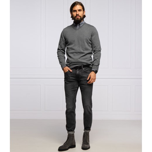 Boss Wełniany sweter Baram-L | Regular Fit L promocyjna cena Gomez Fashion Store