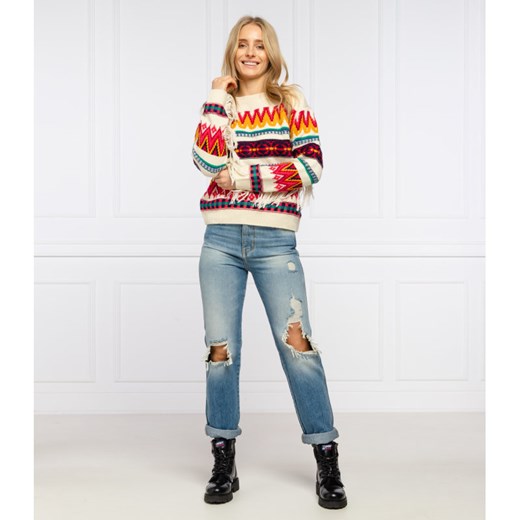 My Twin Sweter | Loose fit | z dodatkiem wełny My Twin S Gomez Fashion Store