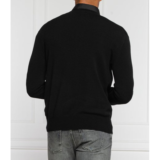 Versace Jeans Couture Sweter | Regular Fit | z dodatkiem wełny L wyprzedaż Gomez Fashion Store