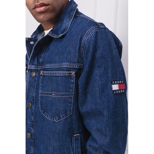 Tommy Jeans Kurtka jeansowa TRUCKER SLMR | Oversize fit | denim Tommy Jeans M okazja Gomez Fashion Store