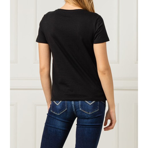 GUESS JEANS T-shirt BASIC TRIANGLE | Regular Fit XS Gomez Fashion Store wyprzedaż