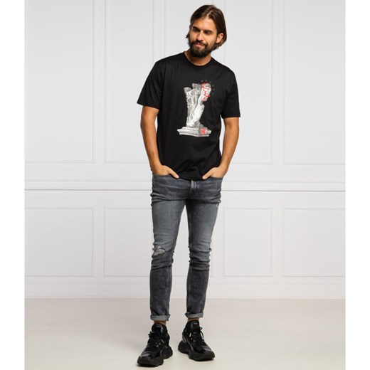HUGO T-shirt Dneaker | Regular Fit M Gomez Fashion Store wyprzedaż