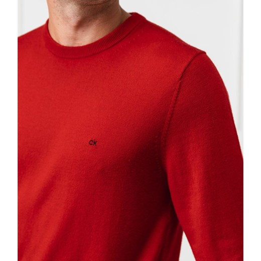 Calvin Klein Wełniany sweter SUPERIOR | Regular Fit Calvin Klein L promocja Gomez Fashion Store