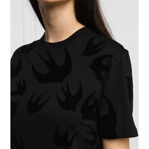 McQ Alexander McQueen T-shirt SWALLOW SWARM | Regular Fit XS okazja Gomez Fashion Store