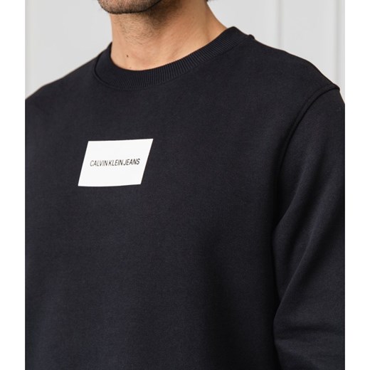 Bluza męska Calvin Klein z napisem casual 