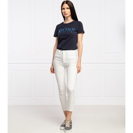 BOSS CASUAL T-shirt Temellow | Regular Fit XL promocyjna cena Gomez Fashion Store