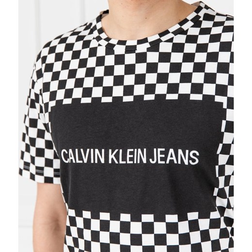 CALVIN KLEIN JEANS T-shirt | Regular Fit L promocja Gomez Fashion Store