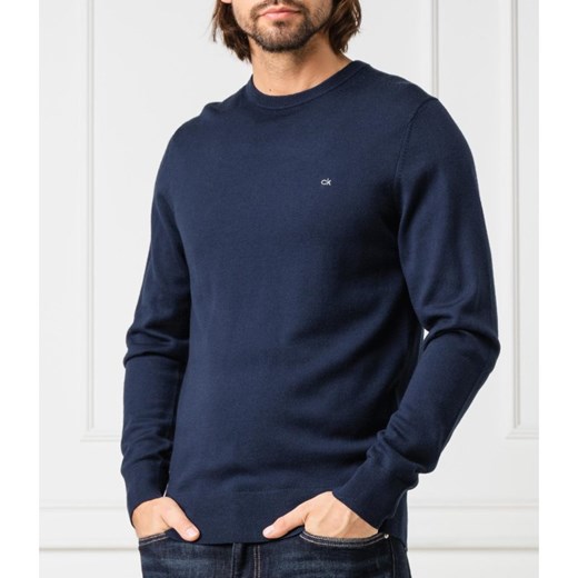 Calvin Klein Wełniany sweter SUPERIOR | Regular Fit Calvin Klein XXL okazja Gomez Fashion Store