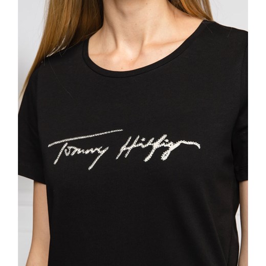Tommy Hilfiger T-shirt CARMEN | Regular Fit Tommy Hilfiger S wyprzedaż Gomez Fashion Store