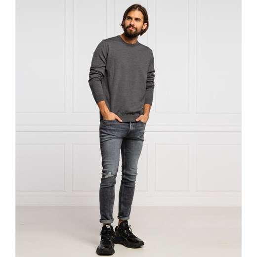 HUGO Wełniany sweter San Paolo 2 | Regular Fit XL okazyjna cena Gomez Fashion Store