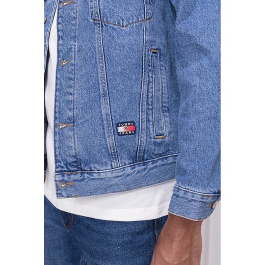 Tommy Jeans Kurtka jeansowa TJM CREST FLAG TRUCK | Regular Fit Tommy Jeans S wyprzedaż Gomez Fashion Store