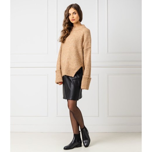 BOSS CASUAL Sweter Worvegian | Oversize fit | z dodatkiem wełny L Gomez Fashion Store okazja