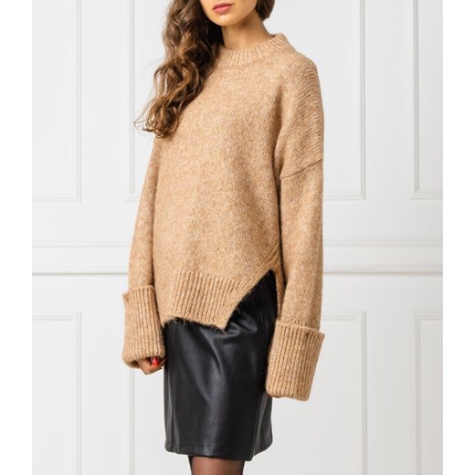 BOSS CASUAL Sweter Worvegian | Oversize fit | z dodatkiem wełny L wyprzedaż Gomez Fashion Store