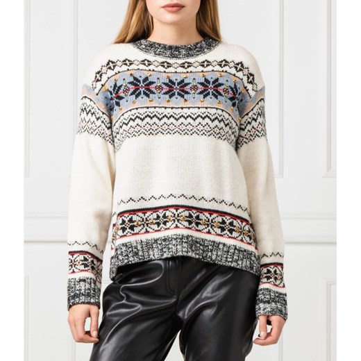 My Twin Sweter | Regular Fit | z dodatkiem wełny My Twin XS okazja Gomez Fashion Store