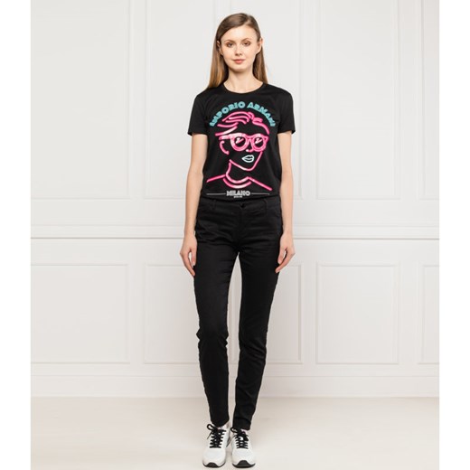 Emporio Armani T-shirt | Regular Fit Emporio Armani 34 okazja Gomez Fashion Store