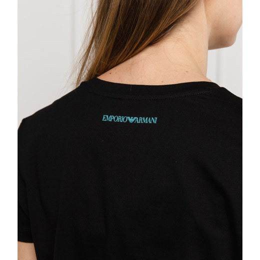 Emporio Armani T-shirt | Regular Fit Emporio Armani 34 okazja Gomez Fashion Store