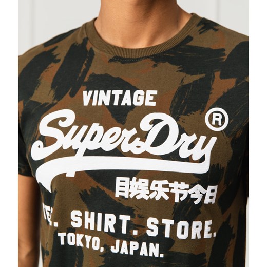 Superdry T-shirt STORE AOP | Regular Fit Superdry M okazja Gomez Fashion Store