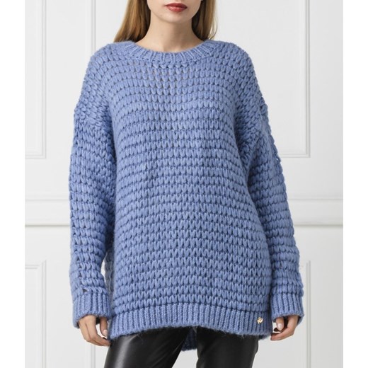 My Twin Sweter SCARICATA | Oversize fit | z dodatkiem wełny My Twin M wyprzedaż Gomez Fashion Store