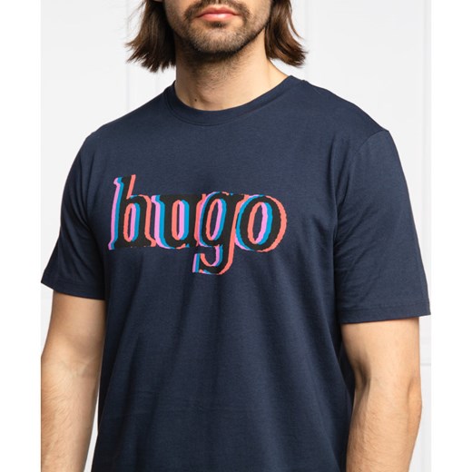 HUGO T-shirt Dontrol | Regular Fit XL Gomez Fashion Store okazja