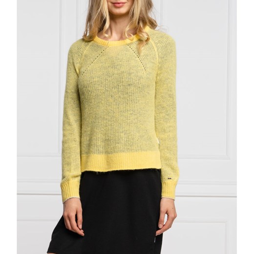 Calvin Klein Sweter | Regular Fit | z dodatkiem wełny Calvin Klein S okazja Gomez Fashion Store