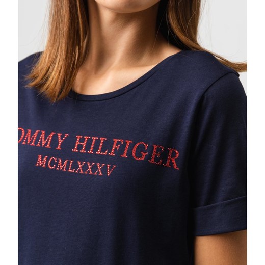 Tommy Hilfiger T-shirt KRISTAL | Regular Fit Tommy Hilfiger XS wyprzedaż Gomez Fashion Store