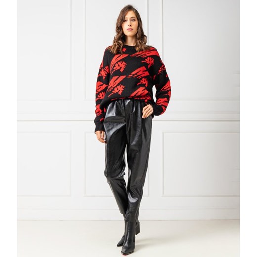 MSGM Sweter | Loose fit | z dodatkiem wełny XS okazja Gomez Fashion Store
