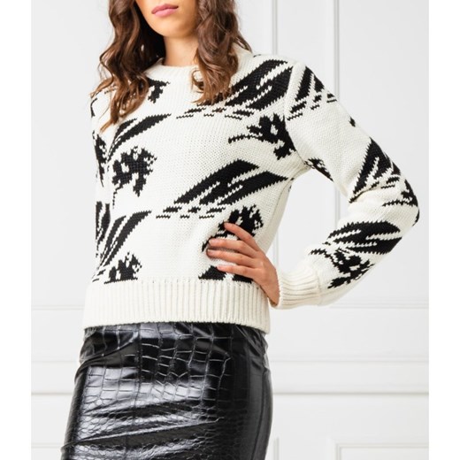 MSGM Sweter | Regular Fit | z dodatkiem wełny S Gomez Fashion Store promocyjna cena