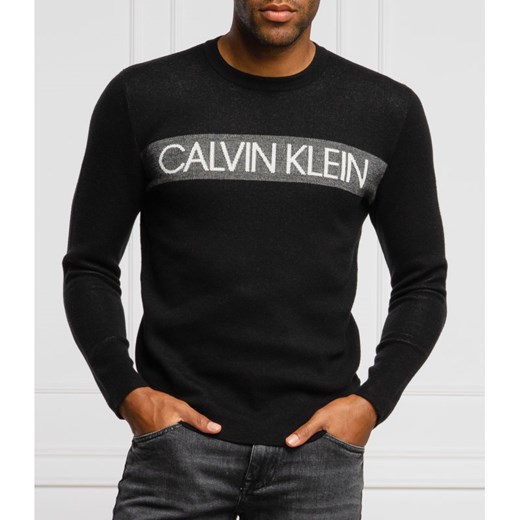 Calvin Klein Sweter | Regular Fit Calvin Klein XL promocyjna cena Gomez Fashion Store