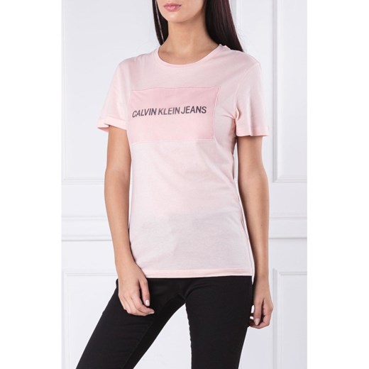 CALVIN KLEIN JEANS T-shirt INSTITUTIONAL | Slim Fit S promocyjna cena Gomez Fashion Store