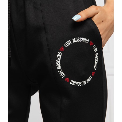 Love Moschino Spodnie dresowe | Regular Fit Love Moschino 34 okazja Gomez Fashion Store