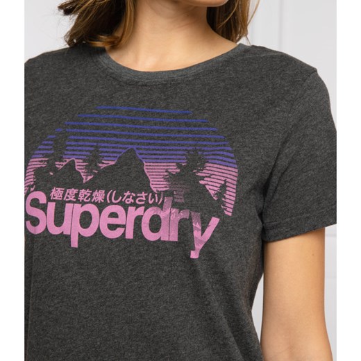 Superdry T-shirt WILDERNESS | Regular Fit Superdry M wyprzedaż Gomez Fashion Store