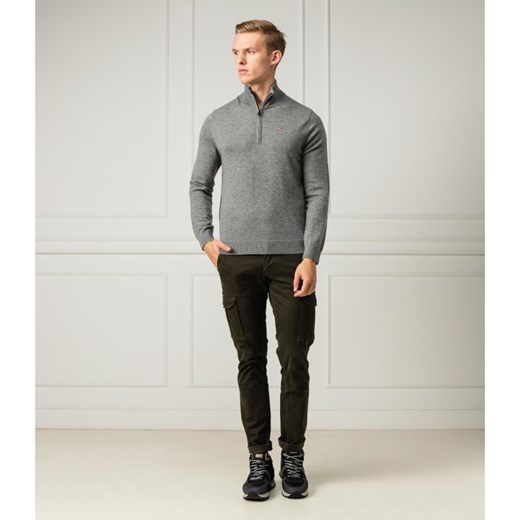 Napapijri Wełniany sweter DAMAVAND HALF | Regular Fit Napapijri XL okazja Gomez Fashion Store